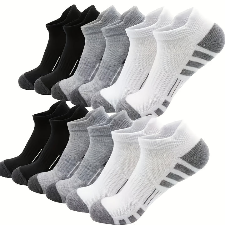 Mens Athletic Ankle Socks  12 Pair Pack