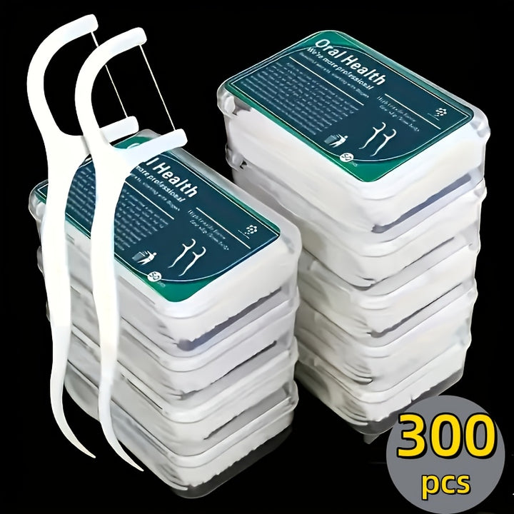 300pk Deep Clean Floss Sticks  SA92