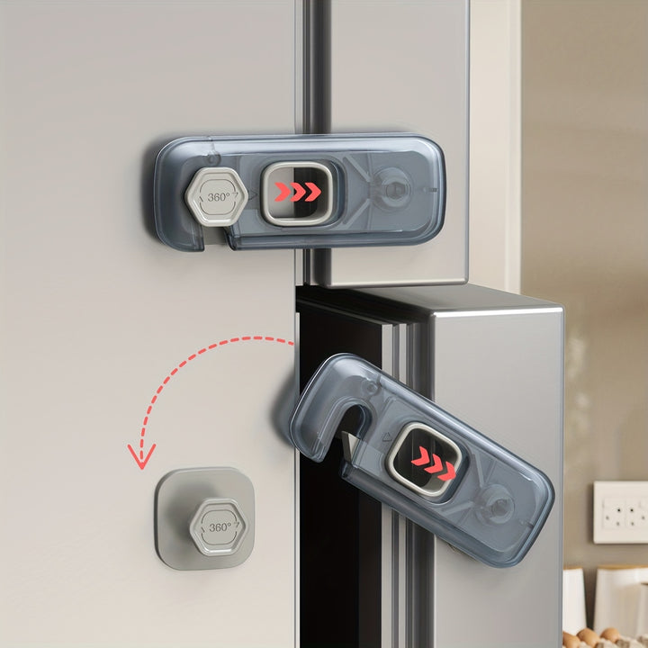 1pc Child Safety Fridge Lock SingleDoor Refrigerator Door Stopper Baby Protection Kids Safety Care  Door Lock538C