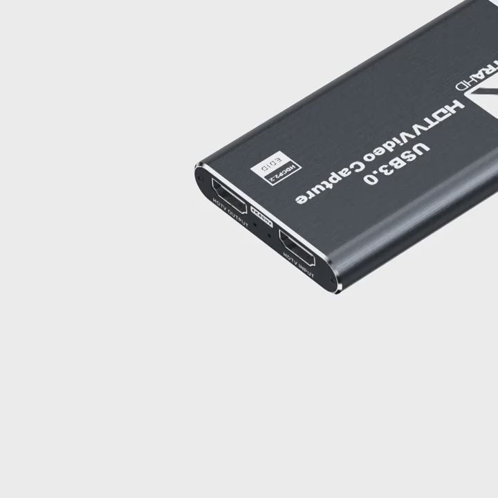 4K UltraHD Video Capture Card with LoopOut  USB 30 Game Streaming and Recording for Nintendo SwitchPS4OBSCameraPC Flat Shape Cable 2024 Cat 5e Ethernet Floppy Connector MothertoMother No Battery 1080p at 60fps