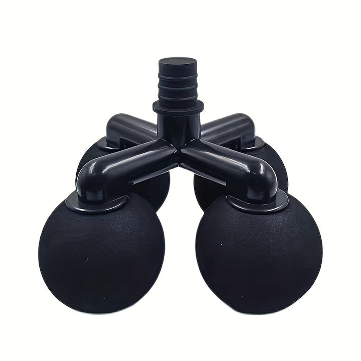 1pc Fascia Gun Creative Massage Head Plastic Accessories Massage Head Muscle Massager Head Deep Tissue Massager Replacement Head