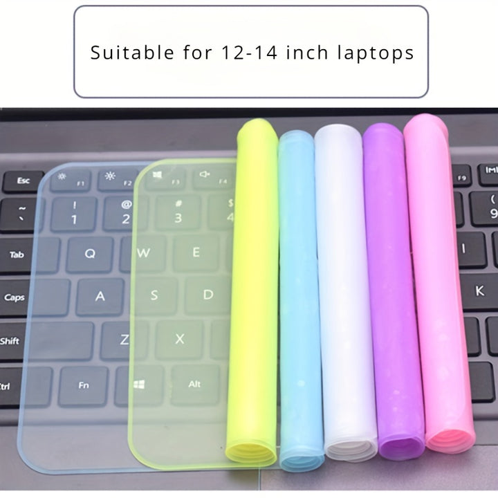 1pc Laptop Keyboard Film Silicone Universal Film Keyboard Protective Film Waterproof And Dustproof Cover Universal Film