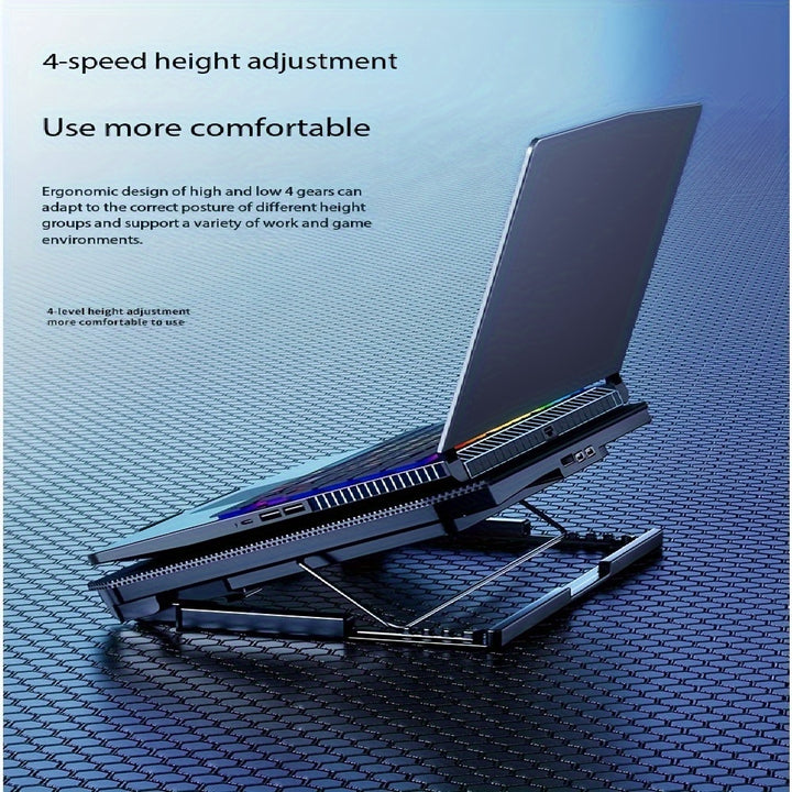 Nuoxi Laptop Cooling Pad with Turbo Twin Fans  G4NK