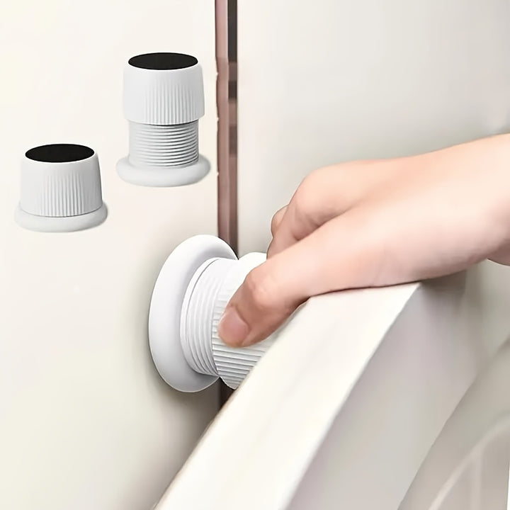 2pcs Adjustable Headboard Stabilizers SelfAdhesive NoiseReducing Wall Protectors Prevents Squeaks Fits 4065mm