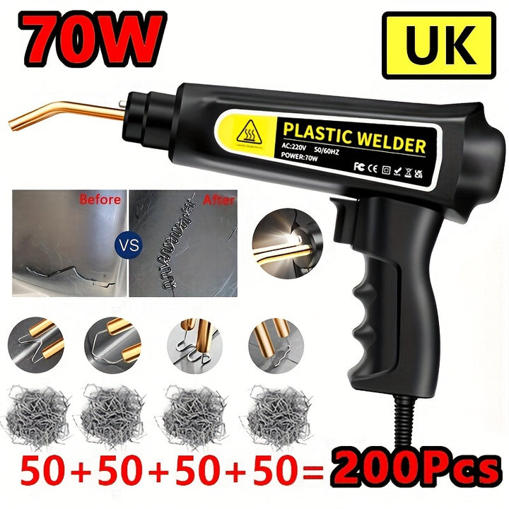 70W Hot Plastic Welding Gun Kit R9674