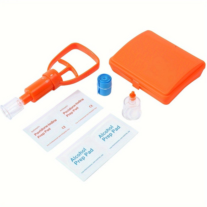Snake Bite Kit Bee Sting Kit Venom Extractor Suction Pump Bite And Sting First Aid For Hiking Backpacking And Camping