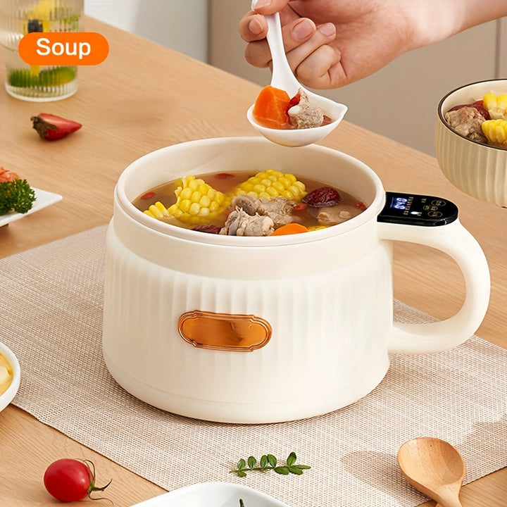 Mini Electric Cooker Small Multifunctional Home Dormitory Instant Noodles Cooking Pot Mini Electric Cooker NonstickB18E