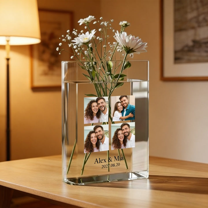 Custom Acrylic Photo VaseAML RTRE