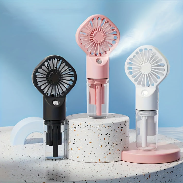 Portable Misting Rechargeable Fan  HVKM