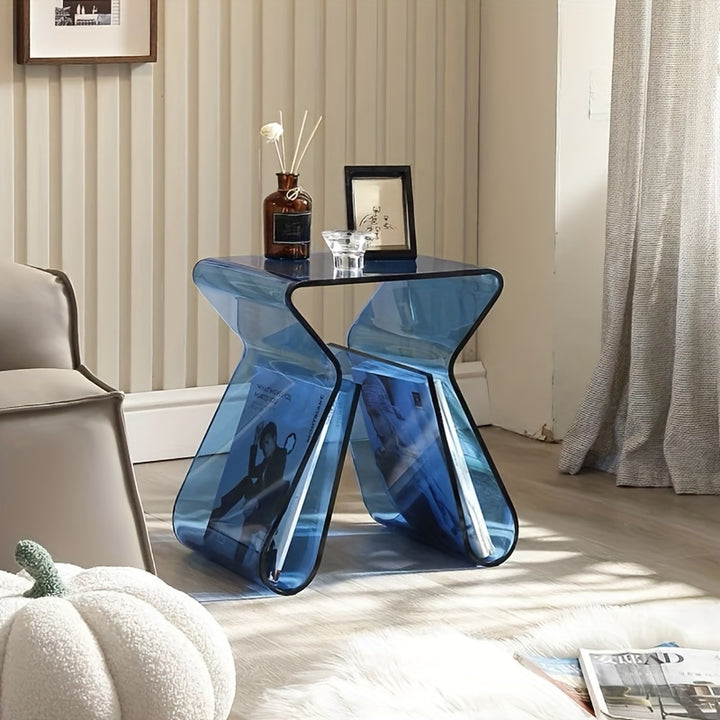 Acrylic Transparent Side Table Minimalist Furniture  WFFT