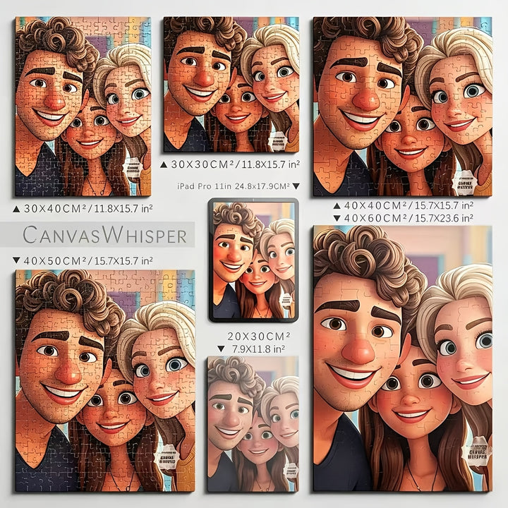 Animated Portrait Puzzle