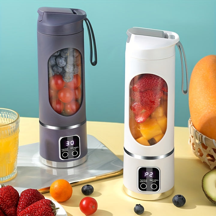 Portable Usb Rechargeable Blender With Led Display  FI3N