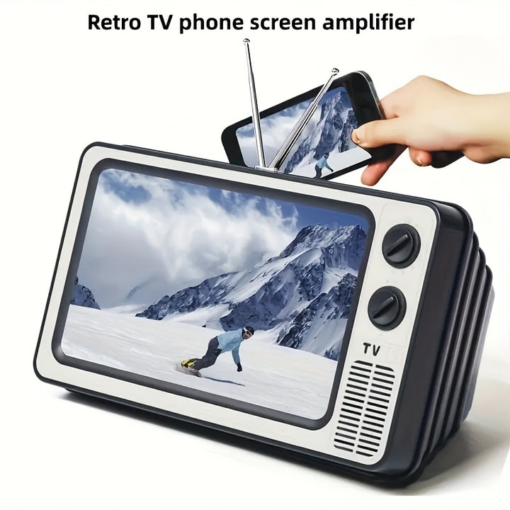 Retro TV Phone Screen MagnifierWQHV