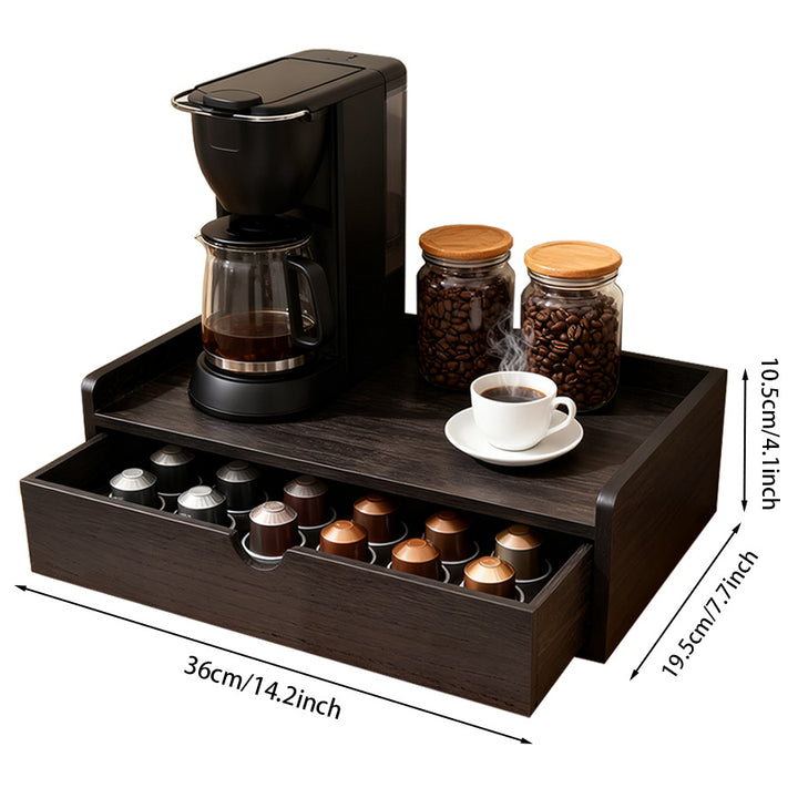 Wooden Coffee Capsule Drawer Organizer  SA92
