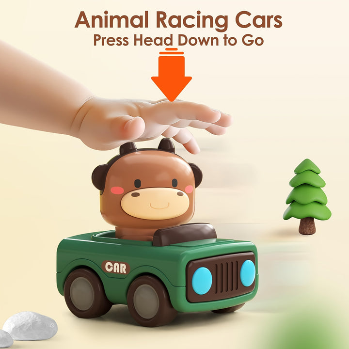 Animal Racing Friction Cars  APS40