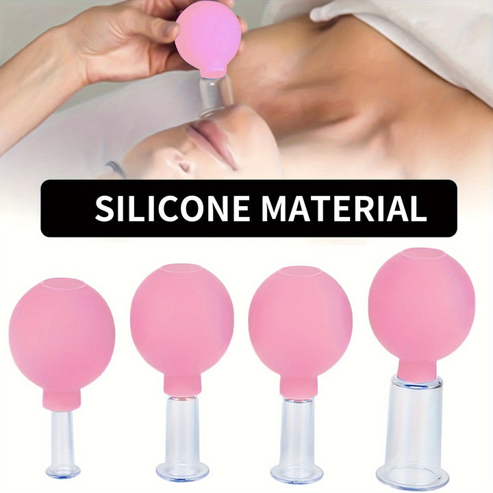 Pink Silicone Cupping SetAMLPINK