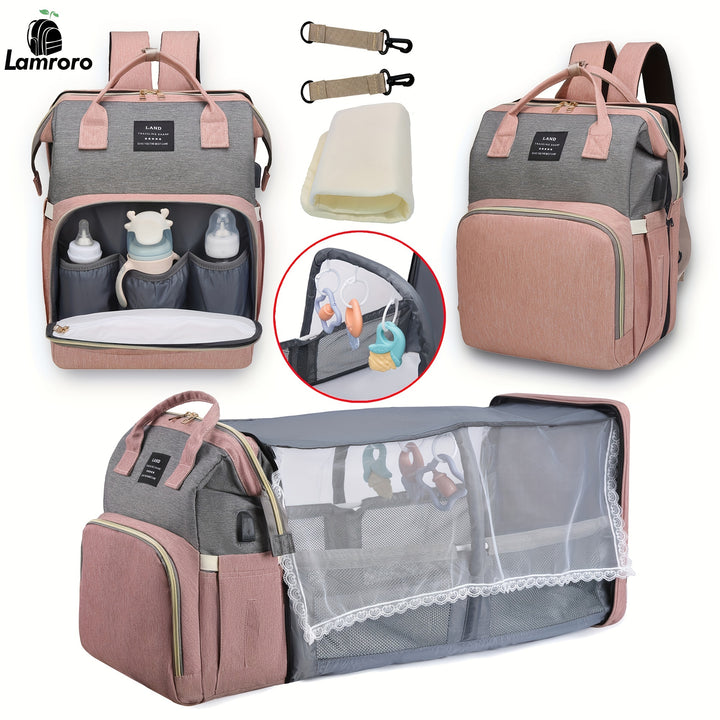 Lamroro The Ultimate Diaper Bag Backpack Large Capacity Christmas Halloween Thanksgiving Day Gift Carnival