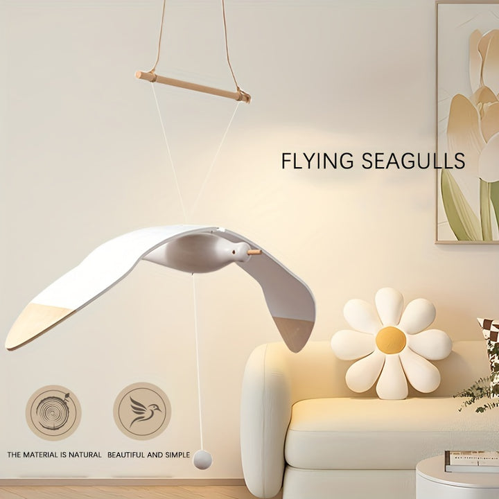 Charming Wooden Seagull Decor Set  European StyleWRN6