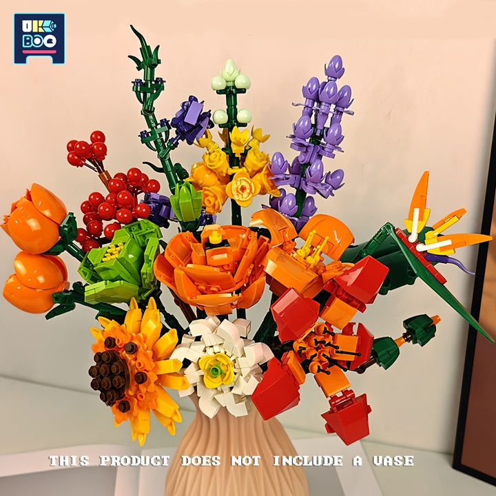 Immortal Flower Bouquet Building Blocks  SA29