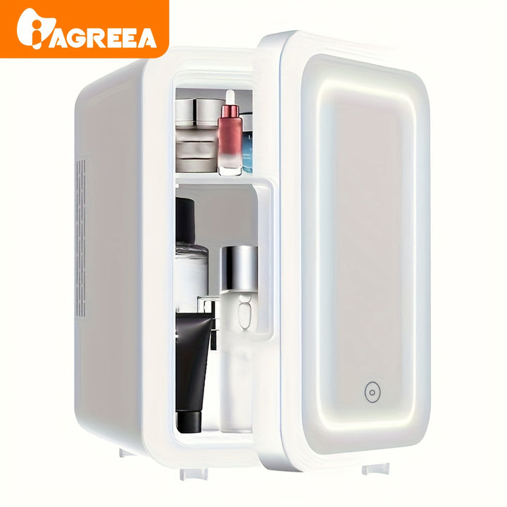 IAGREEA Mini Beauty Refrigerator With LED Mirror  A9XK