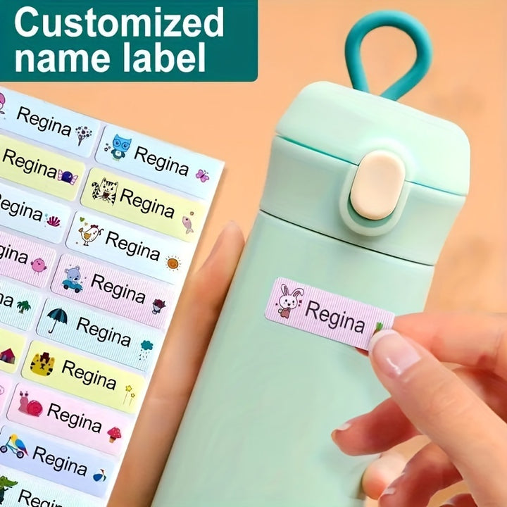 Cartoon Waterproof Name Sticker  BVKJ