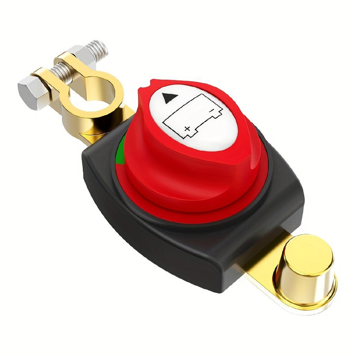 Battery Disconnect Switch for Cars RVs  Boats  1248V Power OffOn Control No Battery Required