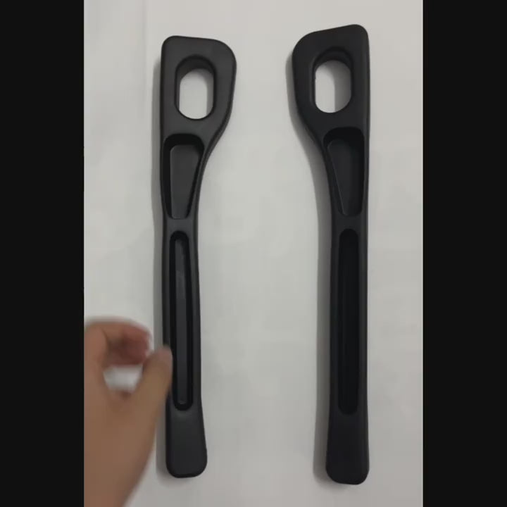 Car Seat Gap Filler Plug Multifunctional Seat Gap Filler with Storage AntiFall Synthetic Fabric Surface