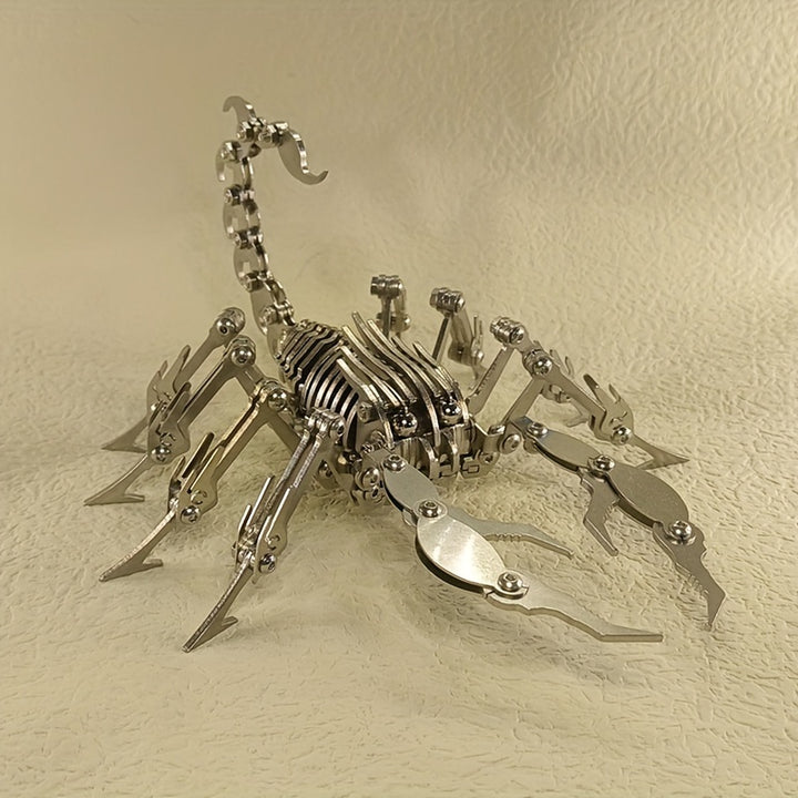 Handmade Metal Scorpion Model 20mm Stainless Steel DIY Craft  TJR5BGH