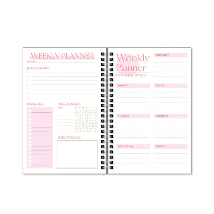  DailyWeekly Notebook Planner  3UND