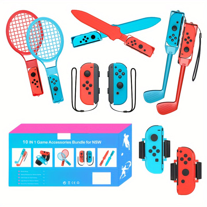 10in1 Switch Accessories Set with Hats  GripsGUSC