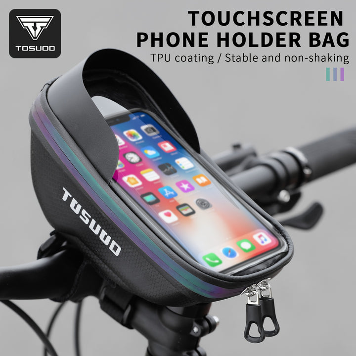 TOSUOD Bike Phone Handlebar BagAMLY7YVF