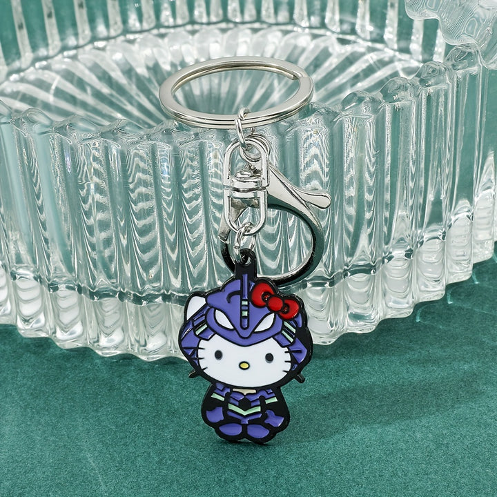 Hello Kitty Enamel KeyChain  N7TD