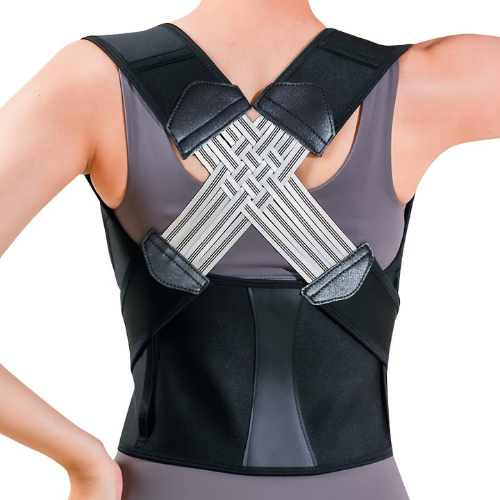 Posture Corrector Belt  Invisible Stretchable Nylon for Enhanced Back Support  Body Shaping