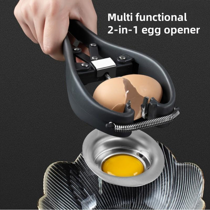 Stainless Steel Egg White Separator  EasyToUse Kitchen Gadget For Perfectly Separated Yolks  Whites
