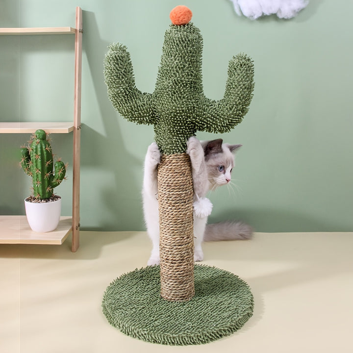 Interactive Cactus Cat Scratcher Toy  YB3H