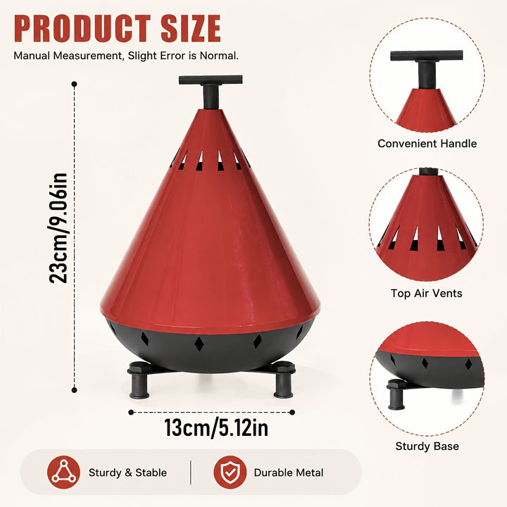 Unique Wrought Iron Candle HeaterAMLUWICH