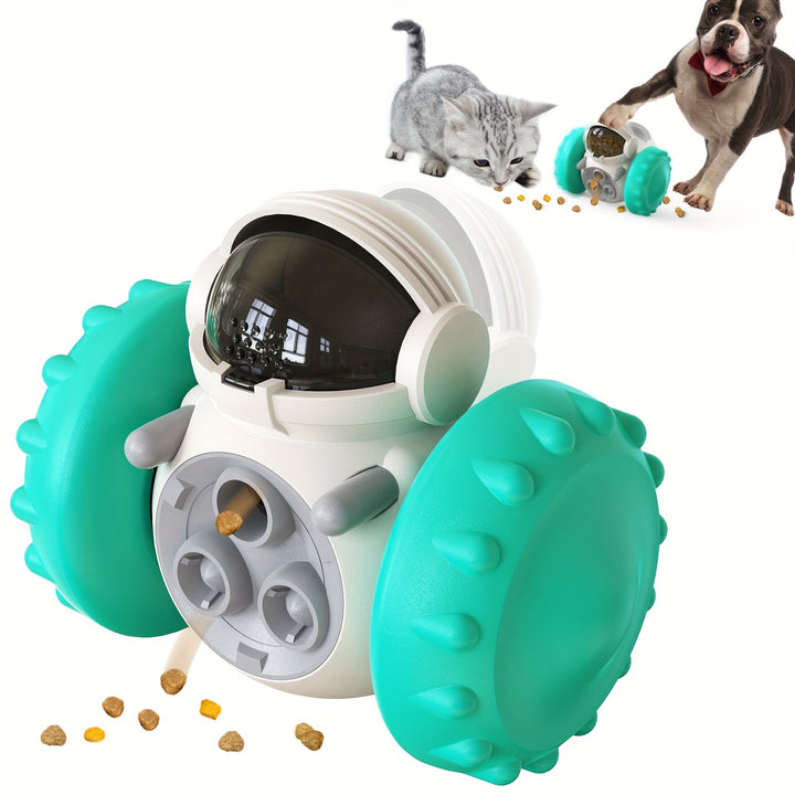 Interactive Tumbler Puzzle Pet Toy for Dogs Teeth Cleaning LeakProof  TJRBZC6