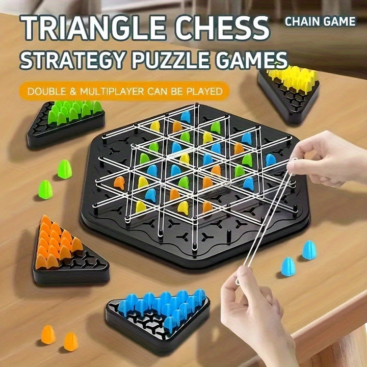 Triangle Chain Chess Interactive Family Game  APS60