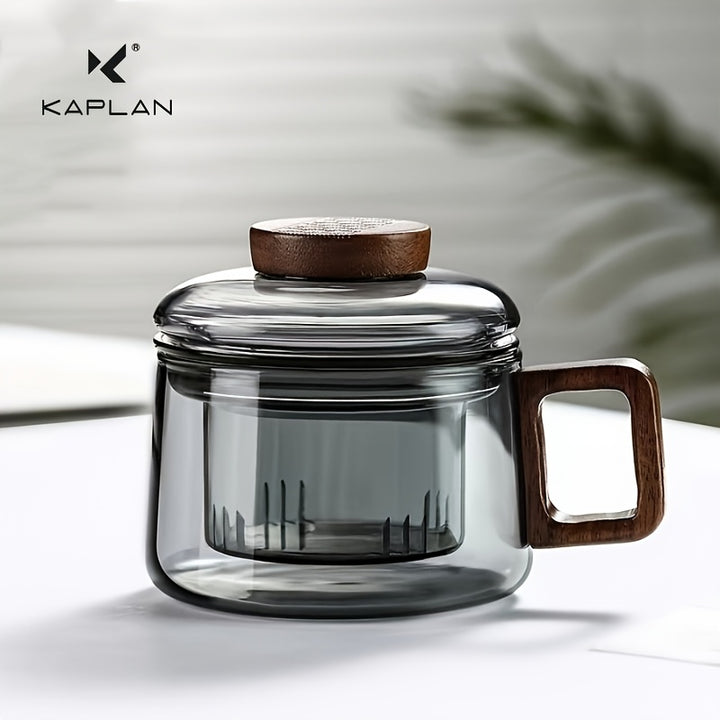 KAPLAN 200ml Glass Tea Cup with InfuserAML 200ML