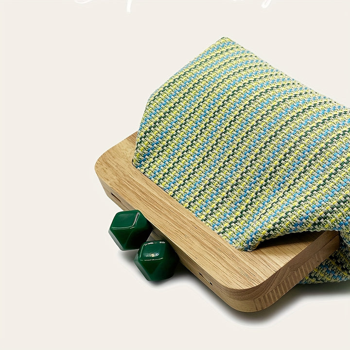 Striped Straw Clutch Crossbody Bag  SA29