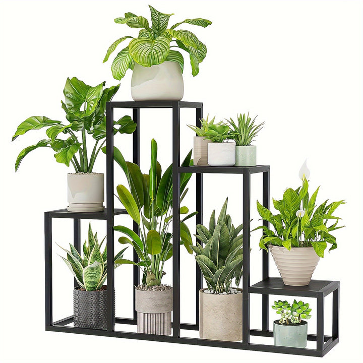 4Tier Metal Plant Stand Multipurpose Irregular Shelf  DJV9