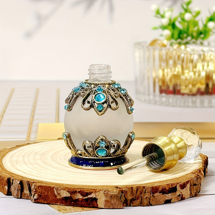 Vintage Crystal Perfume Bottle  Arabian Style 15ml  EDGP