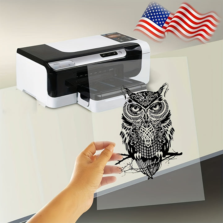 Premium Transparency Film for Inkjet  Laser Printers  29 Sheets 2159x2794cm HighGloss PET Material QuickDry Durable  Recyclable  Ideal for Overhead Projectors  Various Applications