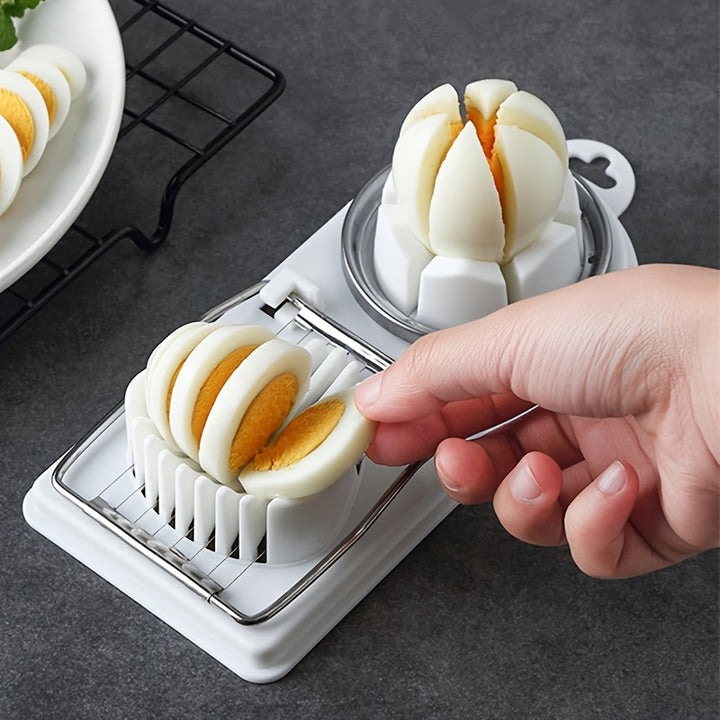 Household Multifunctional Egg Cutter Egg Slicer For Hard Boiled Eggs SS3K