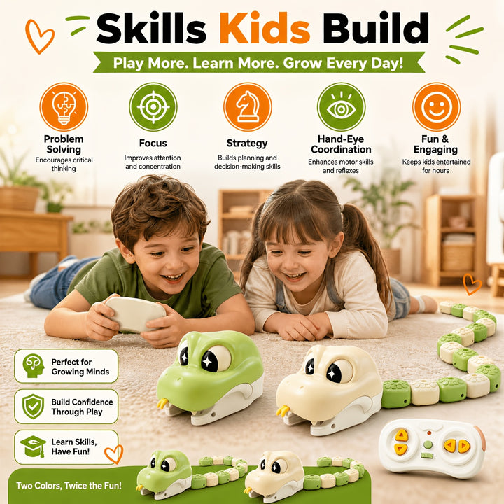 Magnetic Interactive Snake Game Toy