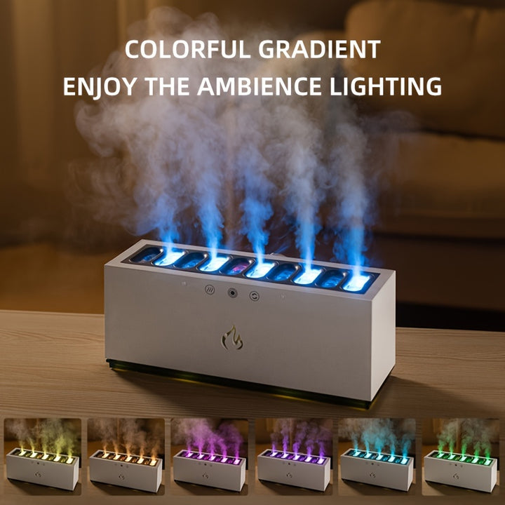 Large Capacity Dynamic Pickup Humidifier with Color Atmosphere Lamp for Home Decor  APS52