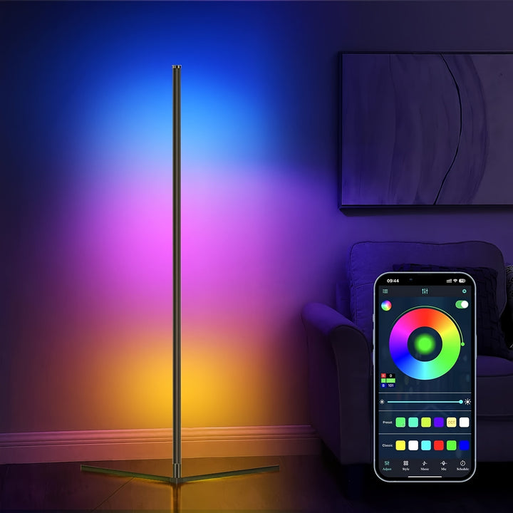 Smart RGB LED Floor Lamp with App Control 155cm  BHU4