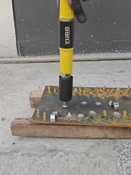 Portable Nail Gun Set for Steel Structures  Ceiling Fastening  Ideal for Home Improvement  Decoration No Battery Required