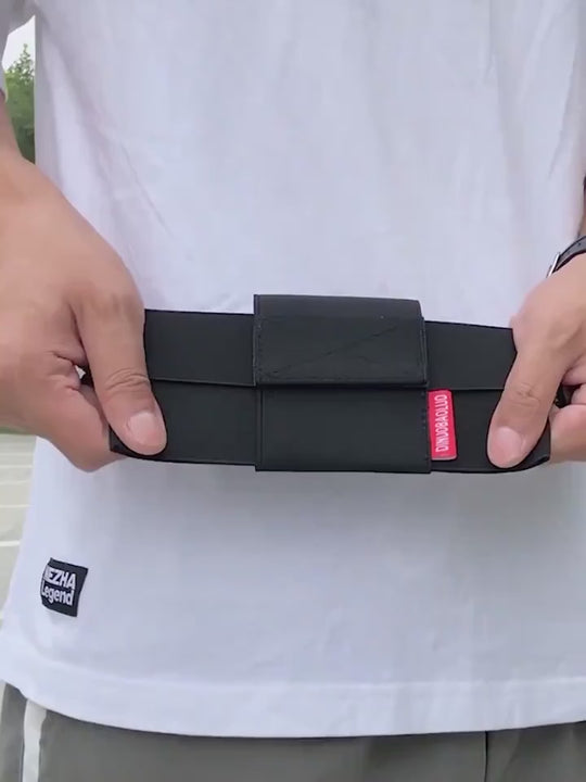 Sports Invisible Mobile Phone Waist Bag Mens Portable Waist Bag Womens Outdoor Work Elastic Mobile Phone Bag Multilayer Storage Bag