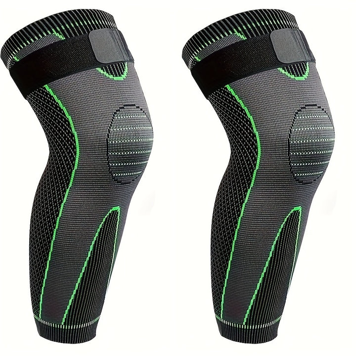 1 Pair Compression Leg Warmers With Elastic Band Suitable For Both Men And Women Extra Long Leg Warmers For Basketball Football